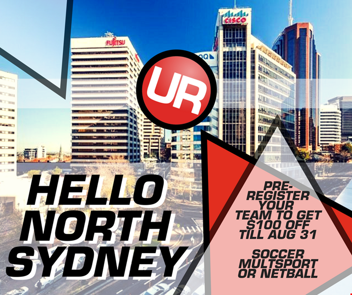 Urban Rec say "Hello" to North Sydney